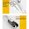 18/8 Heavy Duty Stainless Steel Metal Measuring Spoons Set for