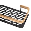 Shower Storage Rack 3 Layers Punch Free Rectangle Aluminum Shower