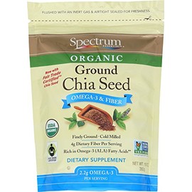 Spectrum Essentials Organic Ground Chia Seed, 10 oz