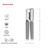 KitchenAid Classic - Abrelatas de latas/abrebotellas, 8.34 pulgadas, color gris