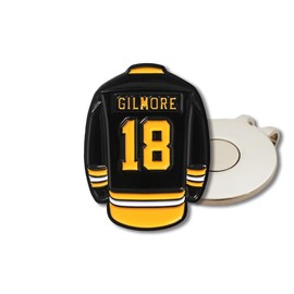 KOYO Movies Golf Ball Markers - Gilmore Jersey Golf Ball Marker with Magnetic Hat Clip - Funny Golf Gift for Men, Women and Kids - Golf Accessories and Gifts