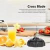 4 Fin Extractor Blade Replacement Electric Blender Accessory Parts Fit