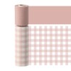 Marks Gingham Check Pink MST-FA35-CPK Water-Based Writing Masking Tape Perforated