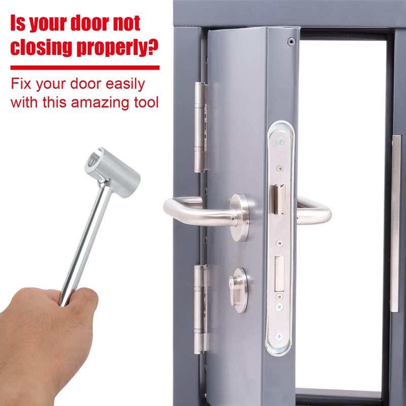 Hinges Gaps Adjusting Wrench, 0.55-0.71in Steel Door Hinge Adjustment Tool