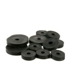 Assortment of Rubber Flat Washers Pack of 13 Tap Washers, Set includes 3 UK sizes, 3 x 3/8", 5 x 1/2" and 5 x 3/4" fits most traditional taps, perfect for tap repairs or replacements