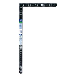 Shinwa Rules White Sunday Carpenter's Square 11.8 x 5.9 inches (30 x 15 cm) 12476