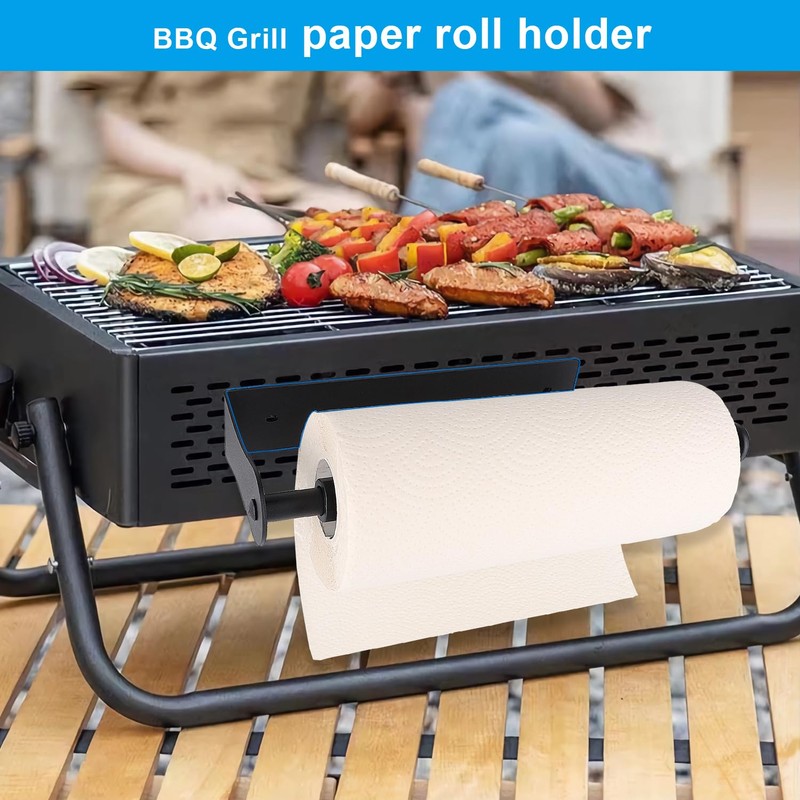 MONEER Magnetic Paper Towel Holder for Frige, One-Hand Operable Paper