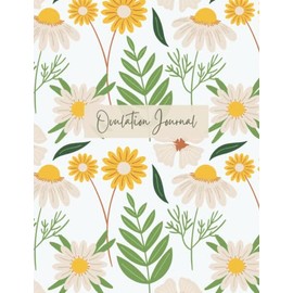 Ovulation Journal: Fertility tracker, 66 pages, 8,5'' x 11'' Journal, Ovulation Strips, Get Pregnant Quicker, Natural Conception, Portable Journal, Basal Body Temperature, TTC, Ovulation tracking