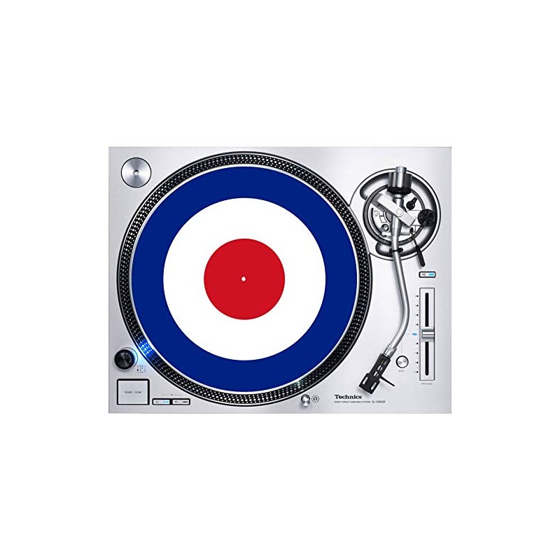 Mod Target DJ Slipmat Record Player Turntable Decks 12 Inch