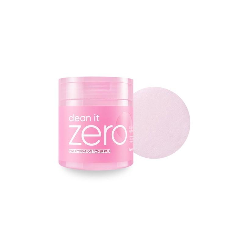 Clean It Zero Pink Moisture Toner Pads 70 sheets /