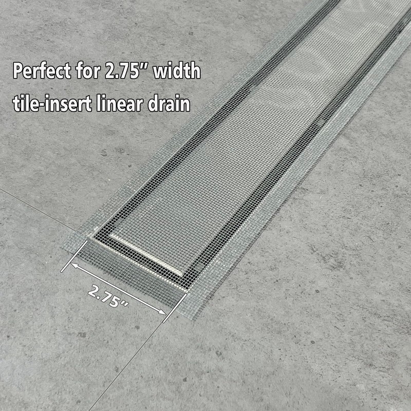 Neodrain 2 PCS Linear Shower Drain Hair Catcher Cutable Disposable