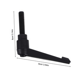 BIUDECO Fitness Equipment Height Adjustment Knob L-Shape Handle for Stationary Bike Pull Pin Easy Adjustment