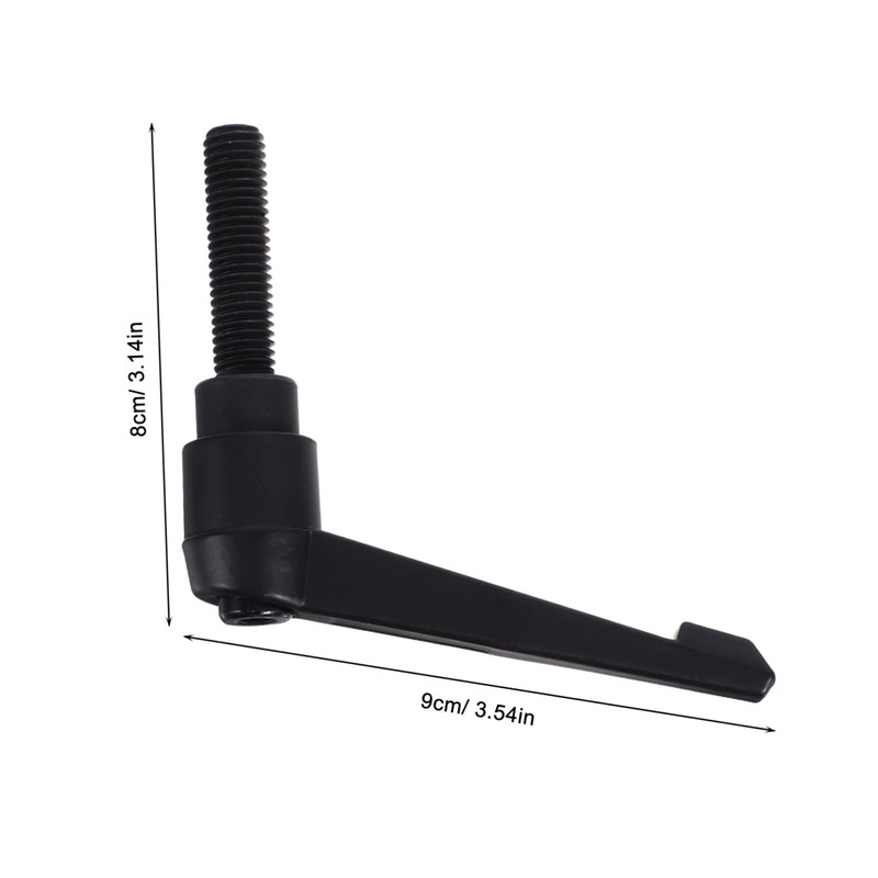 BIUDECO Fitness Equipment Height Adjustment Knob L-Shape Handle for Stationary