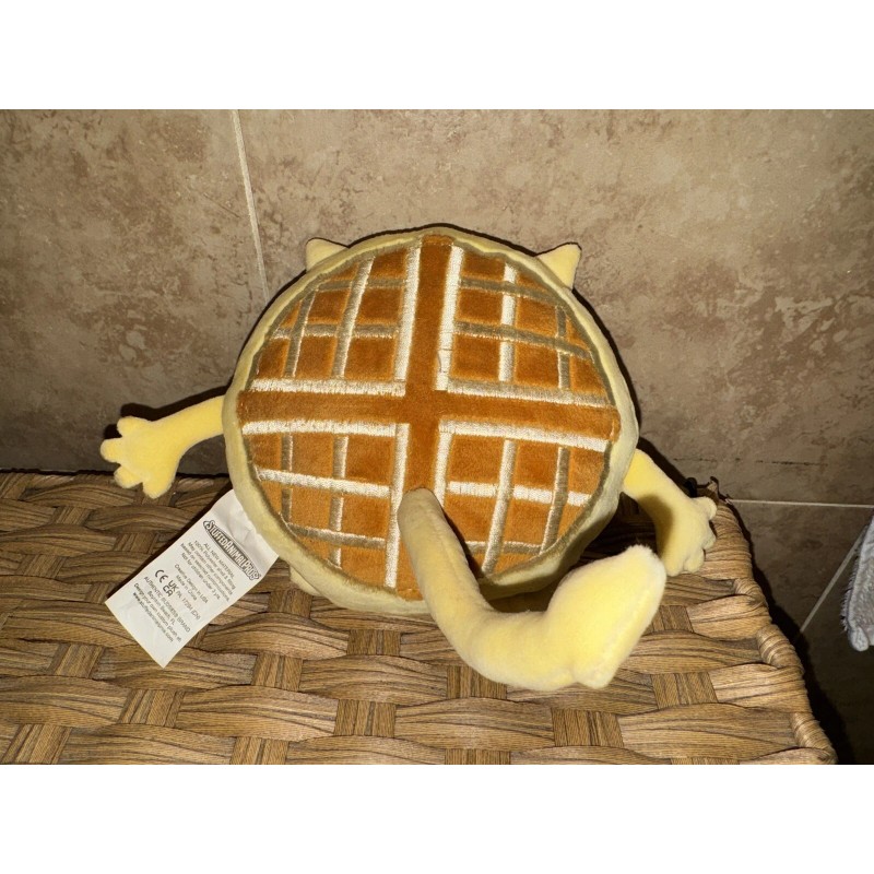Kellogg Waffle Plush Doll - Kellogg’s Eggo waffle Inspired