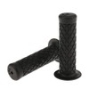 HANSWD 22mm Motorcycle Rubber Handle Grips Left and Right Set