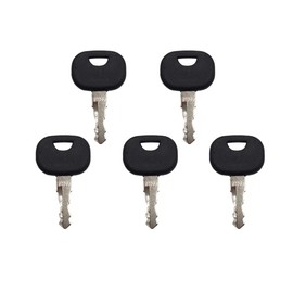 5 Pcs 14603 Ignition Key Fits Various Ford New Holland JCB Terex Volvo Backhoe Models Skytrak Volvo mini-excavators