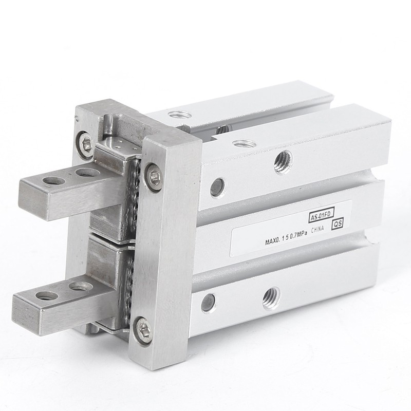 MHZ2 Steel Pneumatic Finger Cylinder Double Acting Air Gripper High