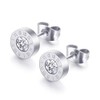 Liberty-M Roman Numeral Earrings for Both Ears, 2 Pieces for