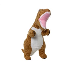 MIGHTY- Dinosaur TRex - Squeaker-Multiple Layers. Made Durable, Strong & Tough. Interactive Play (Tug, Toss & Fetch). Machine Washable & Floats