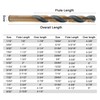 GMTOOLS 29Pcs Cobalt Drill Bit Set, 135 Degree Tip High