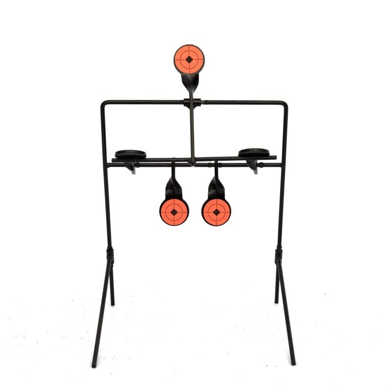 Wolfman Self Resetting Steel Targets Spinning Air Rifle Practice Set