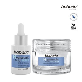 Bavaria 바바리아 히알루론산 페이스 크림 50ml+세럼 30ml 2종세트 Bavaria Hyaluronic Acid Face Cream 50ml + Serum 30ml 2-Piece Set