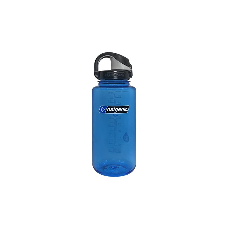 Nalgene 32 oz. Sustain Wide Mouth Slate Blue with Black