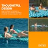 Intex- Tapete inflable , para alberca , 114 X 84