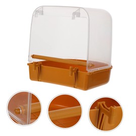 Gatuida Parrot Bathtub Bird Bath Basin Auto Bird Shower Tub Parakeet Budgie Bathing Pet Bath