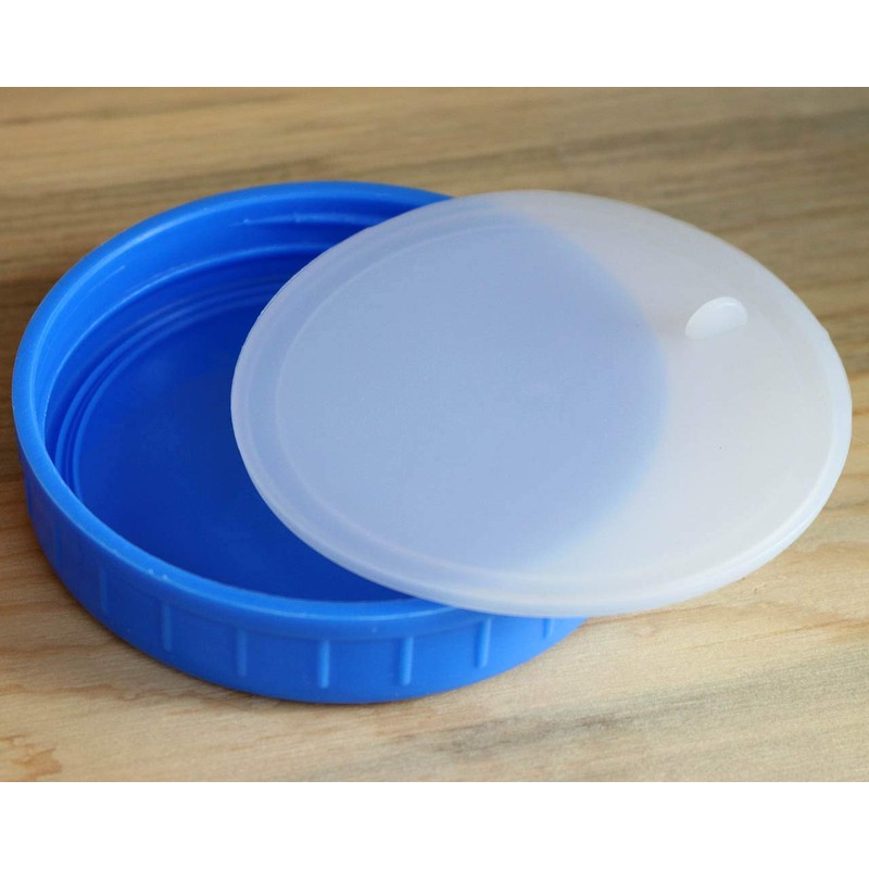 MJL Leak Proof Plastic Storage Lids With Silicone Liners For