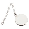 72Pcs Sublimation Keychain Blanks Bulk Set Double Sided Round DIY