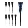 Relaxdays Solar Lamp Set of 8 Torch Design Garden Lighting