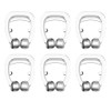QEDBOJE 6 PCS Schnarchstopper Anti Schnarch Anti Schnarch Magnet NasenClip