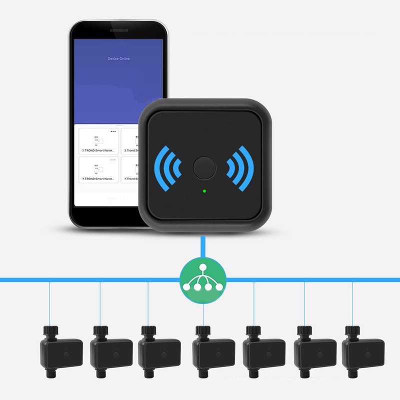 Bluetooth Sprinkler Timer Professional Efficient Accurate APP Remote Control Voice