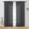 Hiasan Grey Curtains Voile curtains for Living Room Net Curtains