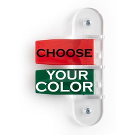 Kull Industries Exam Room Flags, Medical Door Flags for Doctors Offices, Hospitals and Clinics, Customize you Colors, 2 Flag System, 3 inch Short