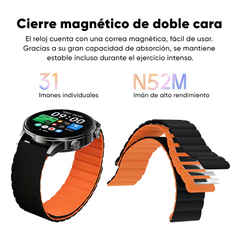 Reloj Inteligente Black Shark S3 1.43 pulgadas Amoled Correa De