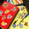 KRGNPLE Bike Suitcase Sticker Helmet Waterproof Seal Paper Notebook Laptop