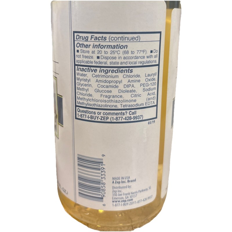 Zep (333901) Pear Antibacterial Hand Soap Pack Of 3