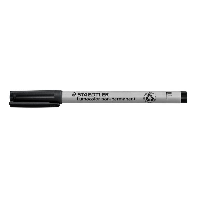 Staedtler STAEDTLER Folienstift Lumocolor, non-permanent, wasserlöslich, F-Spitze mit Linienbreite ca.