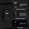 DaierTek Momentary Rocker Switch 12V 20A Marine Horn Button Switch