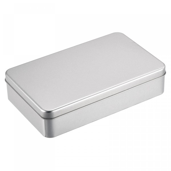 sourcing map Metal Tin Box, 3pcs 7.09" x 4.33" x