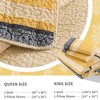 Homzard Quilt for Queen Bed Yellow Bedspreads -100% Cotton Queen