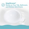 StopShroom The Ultimate Universal Drain Stopper Plug for Bathtub, Bathroom,
