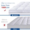 CHUN YI Mattress Pad California King Size, Pillow Top Mattress