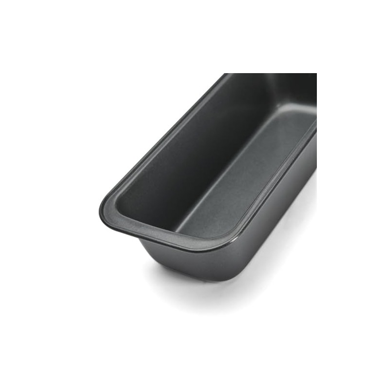 De Buyer Rounded Edge Cake Mould, 26 cm, Steel Grey,
