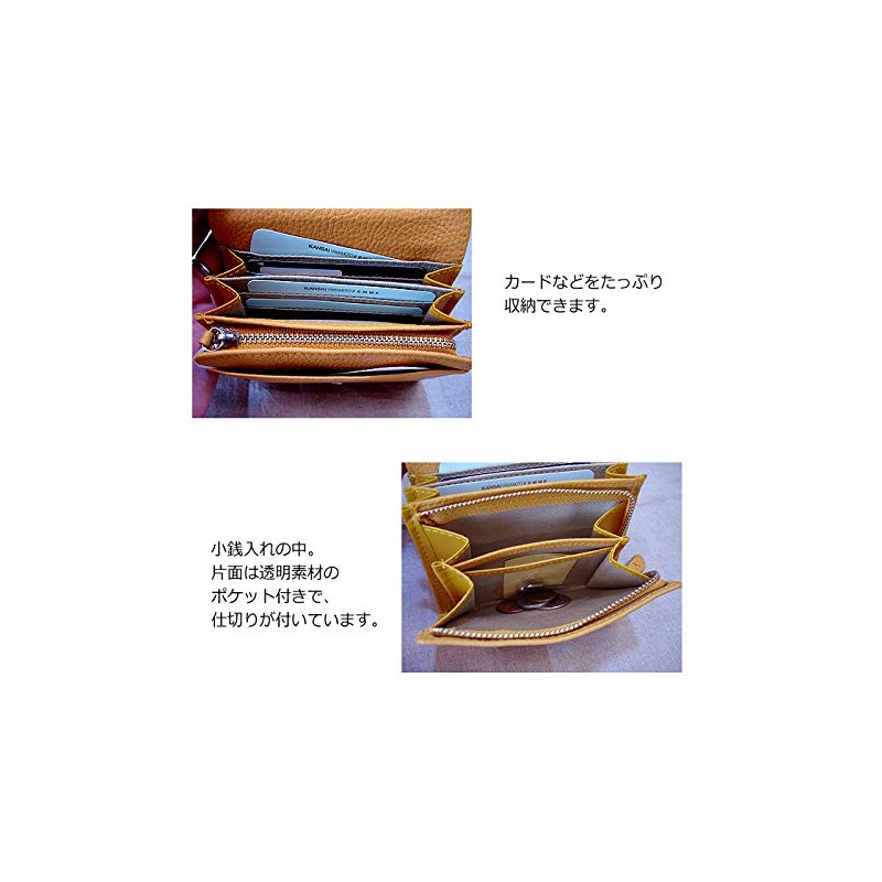 Kansai Yamamoto MJ-4502 Women's Bifold Wallet Medium F Bill Holder,