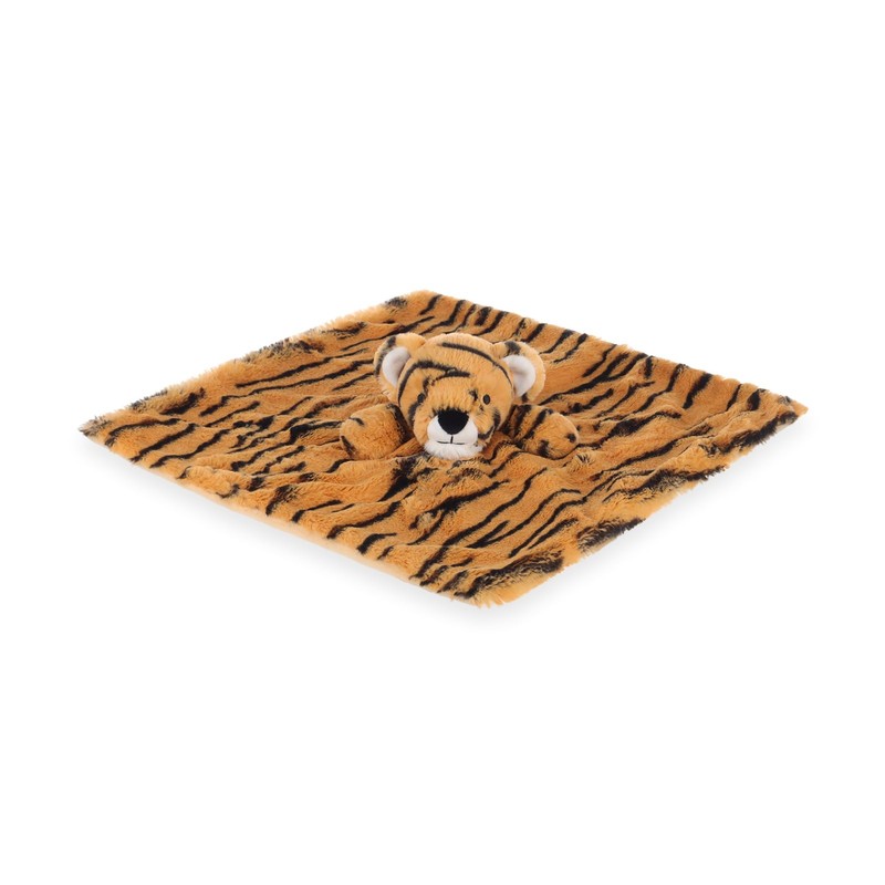 Apricot Lamb Tiger Security Blanket for Babies, Soft Loveys for