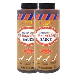 Korean Style Yangnyeom Sauce 15.5oz/439g (Pack of 2)