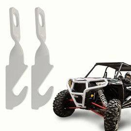 Door Latches Compatible with RZR,Cool RZR Door Latch Extender,Anti-Rust Easy Latches 3.5" Latches Vent Extender Compatible With RZR XP 1000/4 1000 / TURBO/TURBO S / 900 / S 1000 (3.5‘’White)